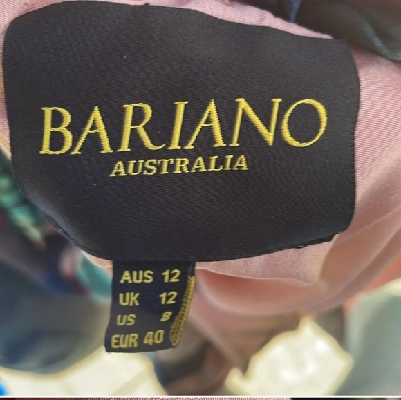 Free People Bariano miami Tropical floral Print Halter Maxi Dress 8 sundress - Picture 5 of 8